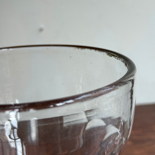 Large Footed 19th-century French Candy Jar (17F)