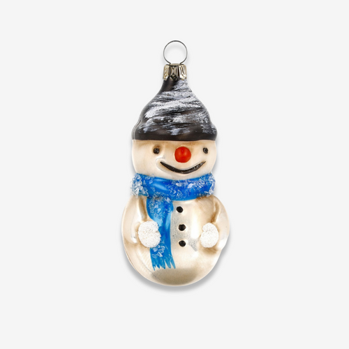 Snowman with Scarf Ornament