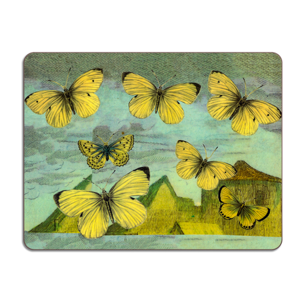 Yellow Butterfly Placemat