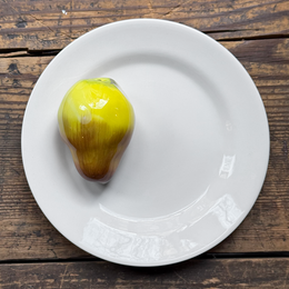 Trompe L'oeil Pear Plate