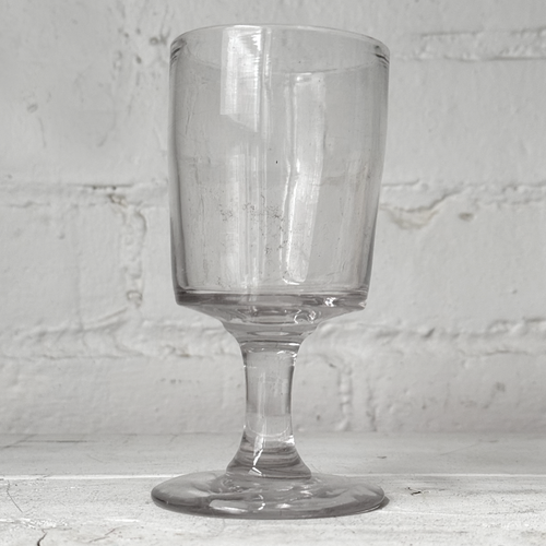 19th-century French Antique Wine Glass (#17)