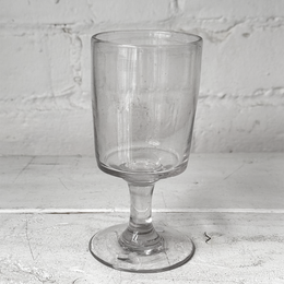 19th-century French Antique Wine Glass (#17)