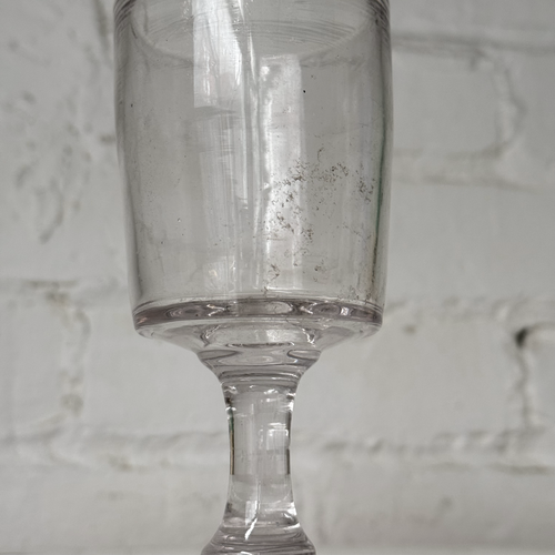 19th-century French Antique Wine Glass (#17)