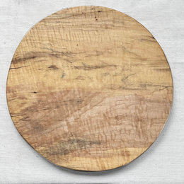 Spencer Peterman Small Round Spalted Cutting Board (No. PB2417)
