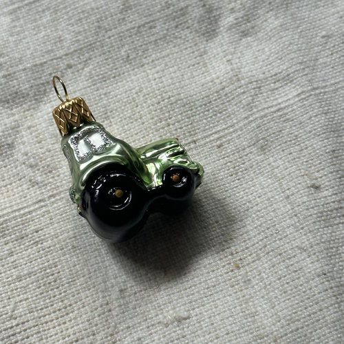Nostalgic Mini Green Tractor Ornament