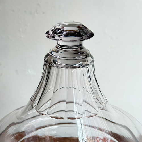 Large Footed 19th-century French Candy Jar (17K)