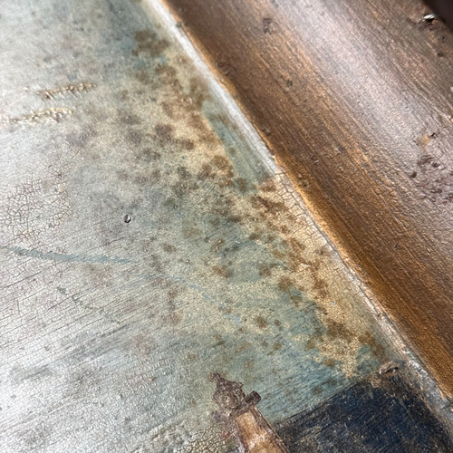 19th-century American Painted Toleware Tray