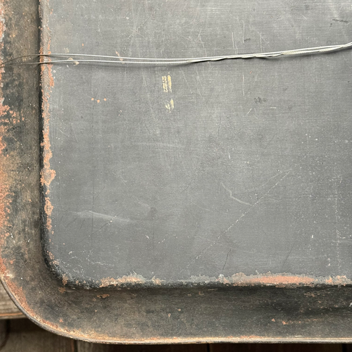 19th-century American Painted Toleware Tray