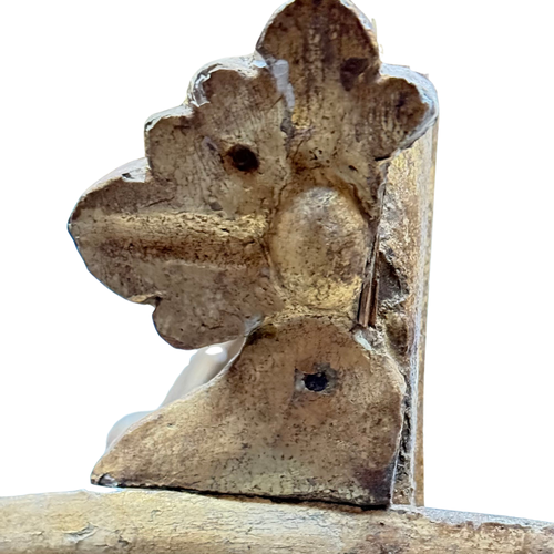 19th-century Italian Carved Wood Crown