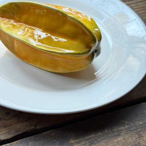 Trompe L'oeil Star Fruit Plate