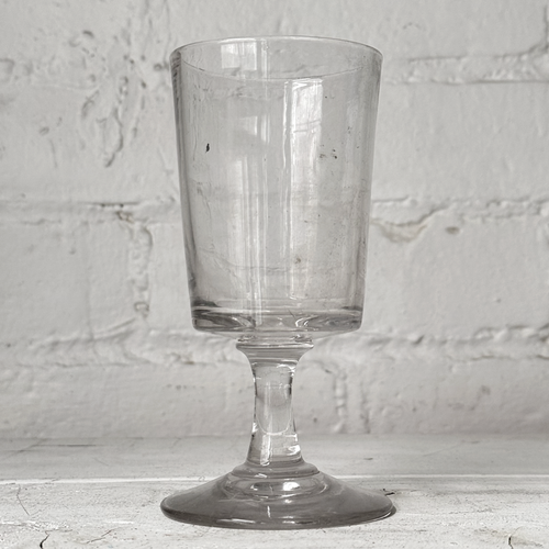 19th-century French Antique Wine Glass (#18)