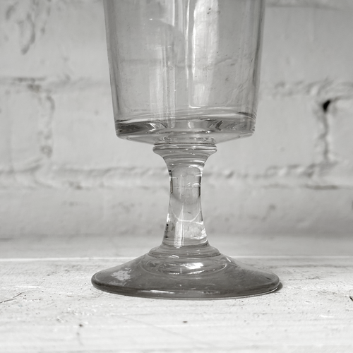 19th-century French Antique Wine Glass (#18)
