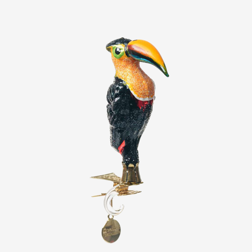 Clip-on Horn Bill Toucan Ornament