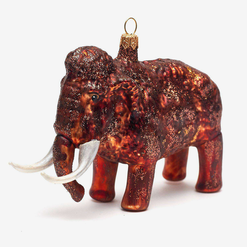 Brown Mammoth Ornament