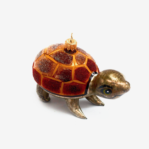 Brown Turtle Ornament