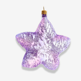 Purple & Pink Starfish Ornament