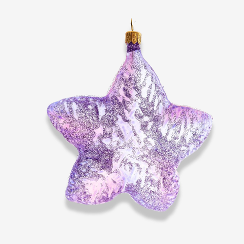 Purple & Pink Starfish Ornament