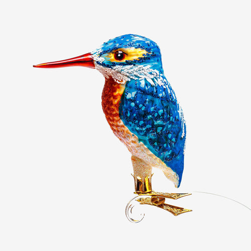Kingfisher Clip-on Ornament