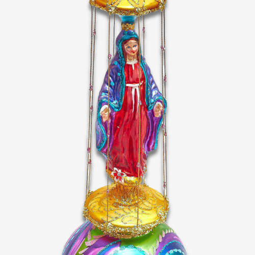 Multicolor Holy Mary Tree Topper