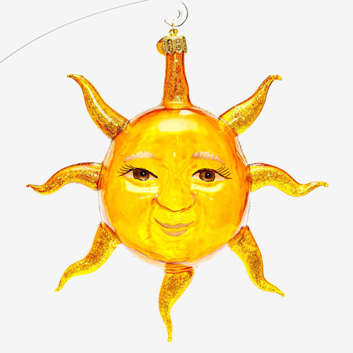 Sun with Face Ornament