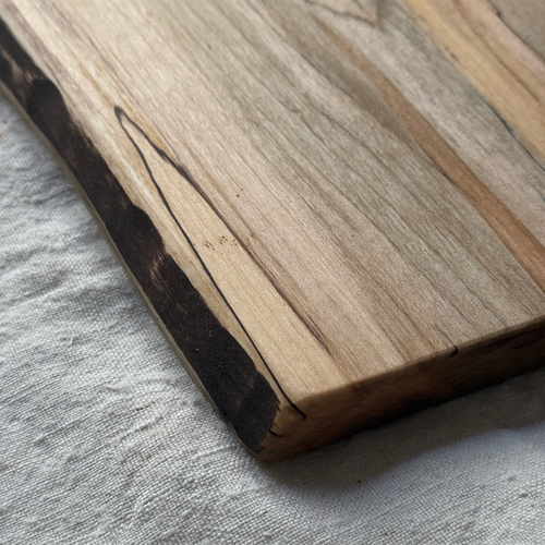 Spencer Peterman 18" Spalted Maple Small Cutting Board (#4-16)