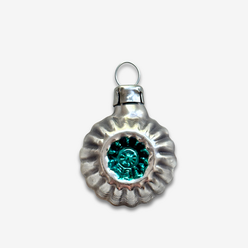 Nostalgic Mini Blue Reflector Ornament