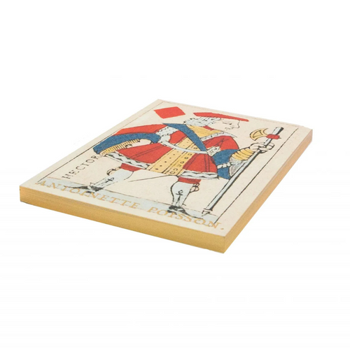 Antoinette Poisson Jack of Diamonds Notebook "Valet de Carreau"