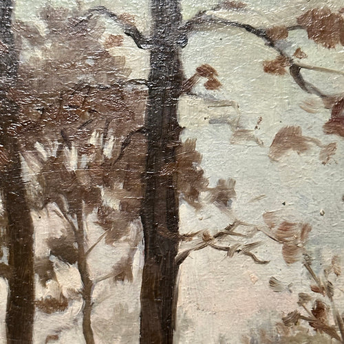 Evert Rabbers Landscape Painting (2319)