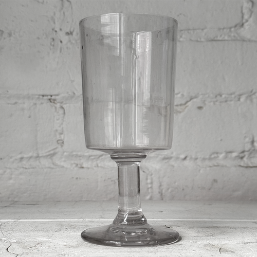19th-century French Antique Wine Glass (#19)
