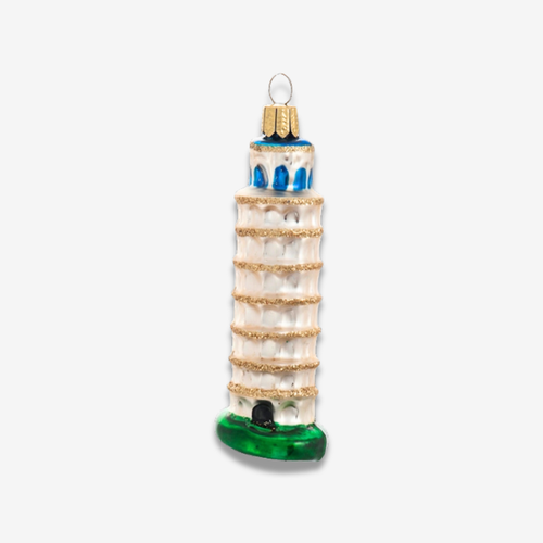 Small Leaning Tower of Pisa Ornament