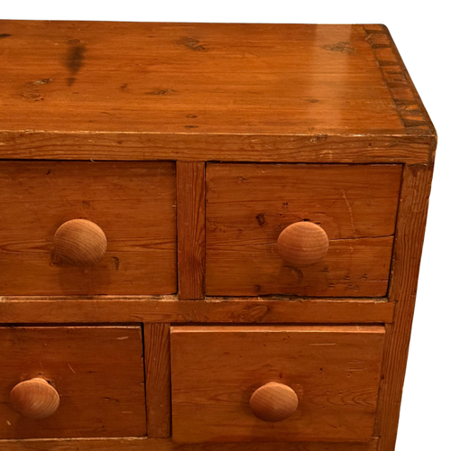 Early 20th-century Multi-Drawer Wood Cabinet