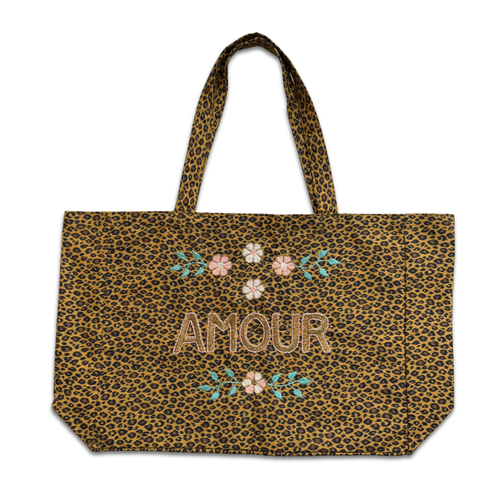 CSAO Kossiwa "Amour" Embroidered Tote Bag (CS-8-1)