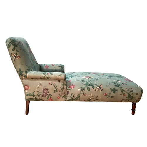Custom Pond Chaise in Pierre Frey Le Paravent Chinois Fabric