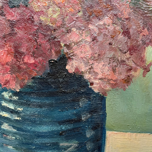 Mid 20th-century Dutch Floral Still Life Painting