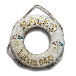 Early 20th-century "Race's" Life Preserver