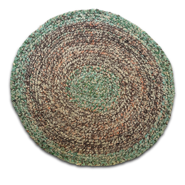 Vintage Round Rag Rug