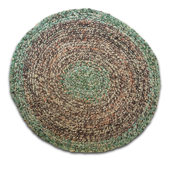 Vintage Round Rag Rug