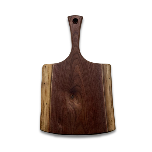 Spencer Peterman 15" Ambrosia Maple Wood Cutting Board with Handle (#4-9)