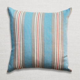 Custom 19th Century French Ticking Pillow (#8)