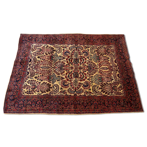 8’9” x 12’1” Vintage Persian Malayer Rug