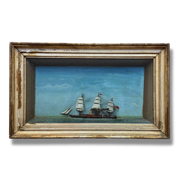 Early 20th-century Steamship Diorama