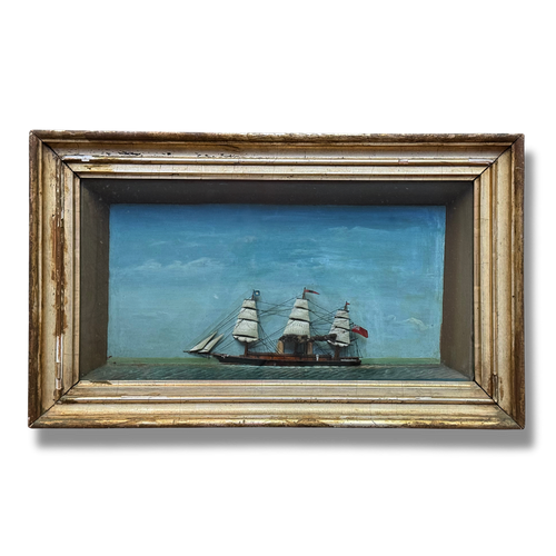 Early 20th-century Steamship Diorama