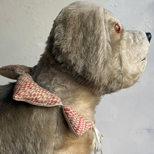 Vintage American Toy Dog on Wheels