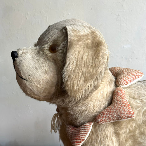Vintage American Toy Dog on Wheels
