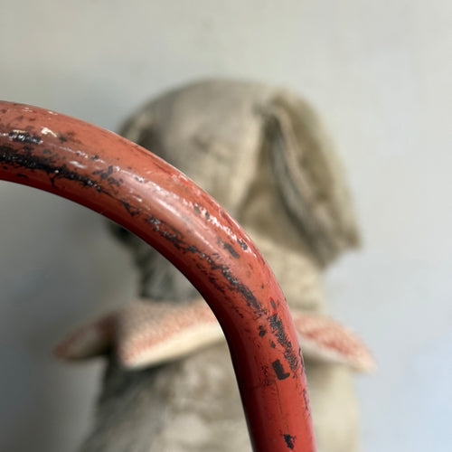 Vintage American Toy Dog on Wheels