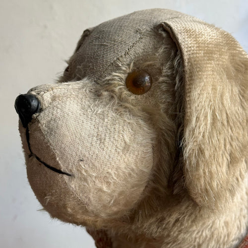 Vintage American Toy Dog on Wheels