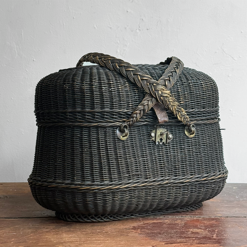 19th-Century French Market Basket (#1)