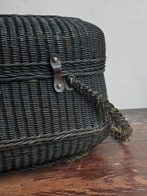 19th-Century French Market Basket (#1)