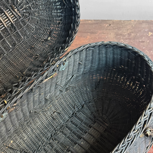 19th-Century French Market Basket (#1)