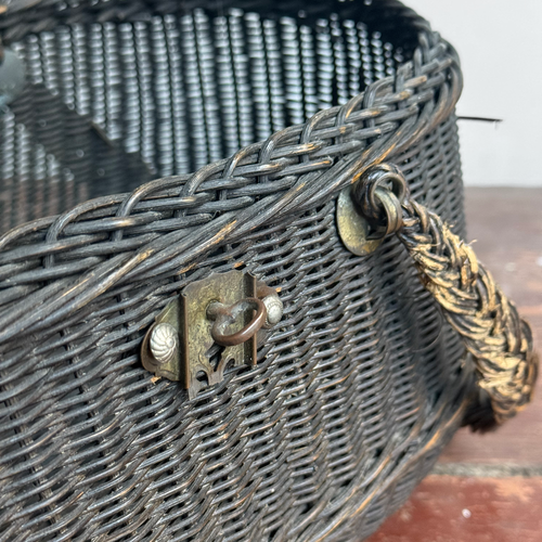 19th-Century French Market Basket (#1)